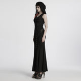 Punk hooded visual dress