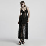 Gothic sexy lace dress