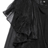 Gothic Romantic Chiffon Skirt