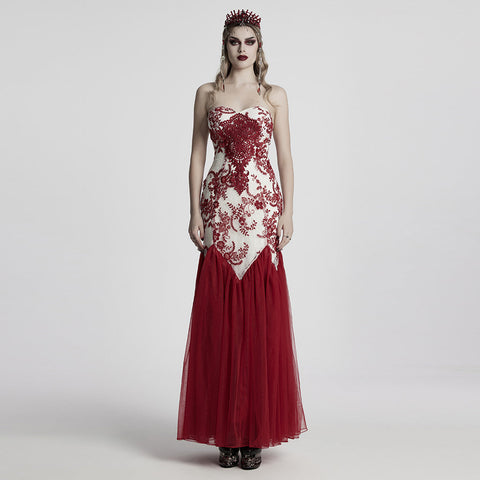 Gothic glamorous dress