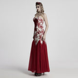 Gothic glamorous dress