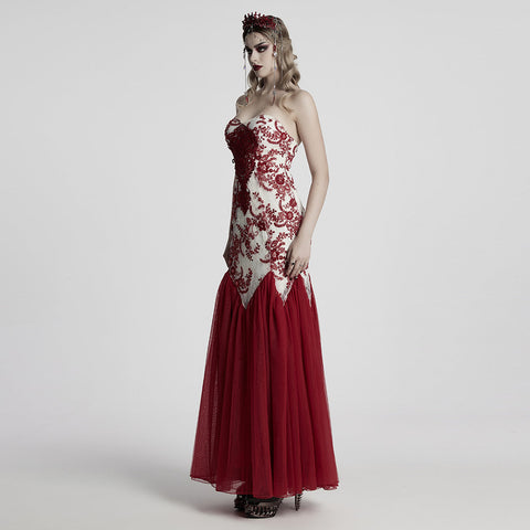 Gothic glamorous dress