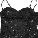 Gothic glamorous dress