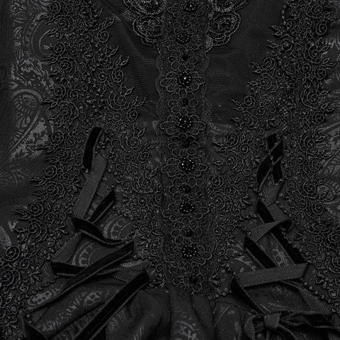 Gothic Elf Off Shoulder Dress