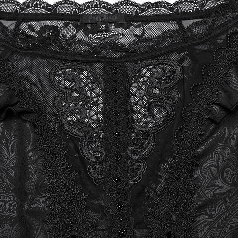 Gothic Elf Off Shoulder Dress