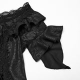 Gothic Elf Off Shoulder Dress