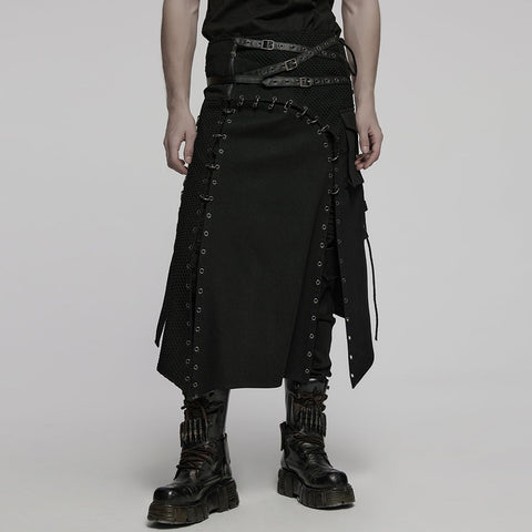 Punk Men's versatile skirt