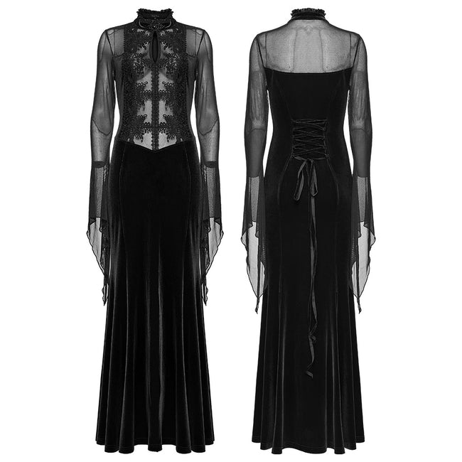 Goth Mystery Vintage Dress