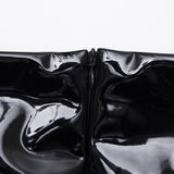 Goth Patent Leather Skirt