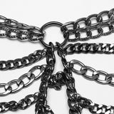 Punk metal chain dress