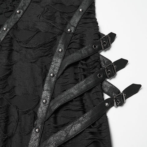 Punk Asymmetric Decadent Dress