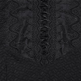 Elegant Goth Sheer Dress