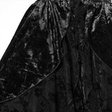 Gothic Hooded Layered Dress