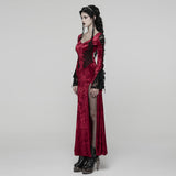 Gothic Court-style Fishtail Dress