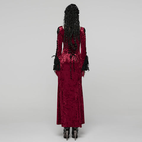 Gothic Court-style Fishtail Dress