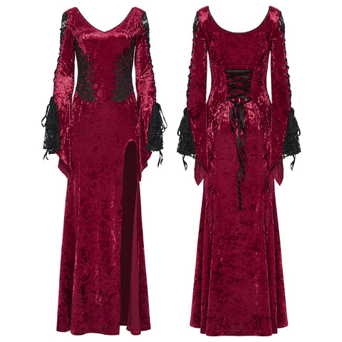 Gothic Court-style Fishtail Dress
