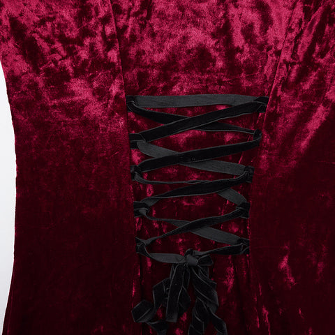 Gothic Court-style Fishtail Dress