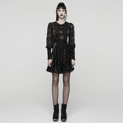 Sweet Lace Goth Dress