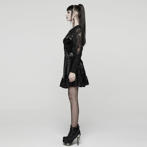 Sweet Lace Goth Dress