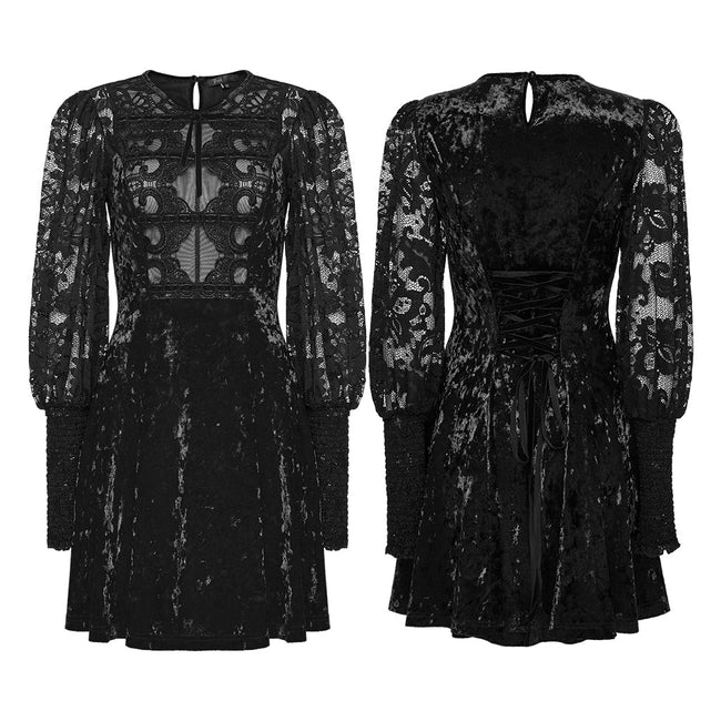 Sweet Lace Goth Dress