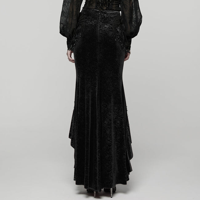 Goth Gorgeous Fishtail Skirt