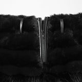 Punk Ultra-Soft Fur Skirt