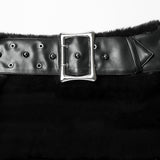 Punk Ultra-Soft Fur Skirt