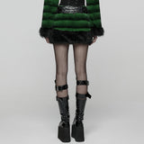 Punk Ultra-Soft Fur Skirt