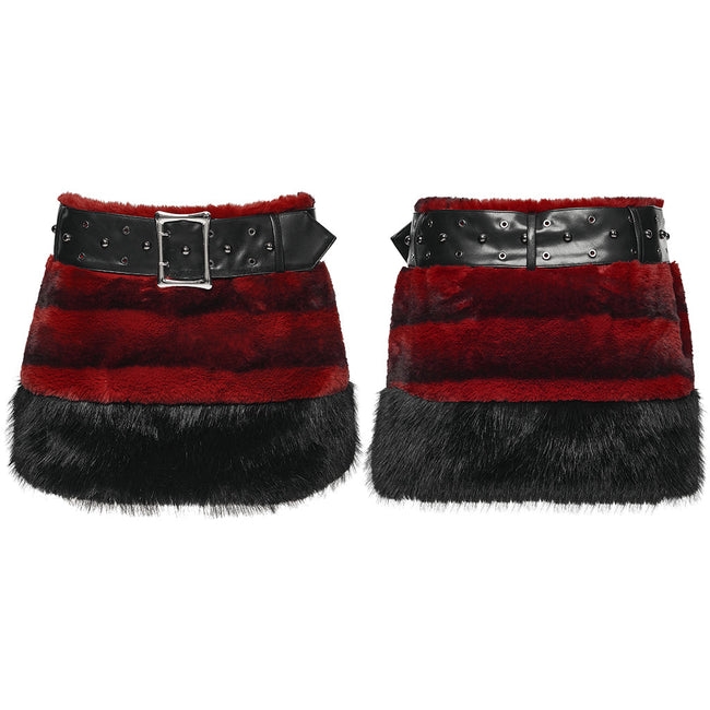 Punk Ultra-Soft Fur Skirt