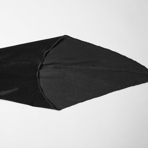 Goth Hooded Velvet Dress