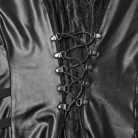 Punk Rebellious Sheer Mesh Dress