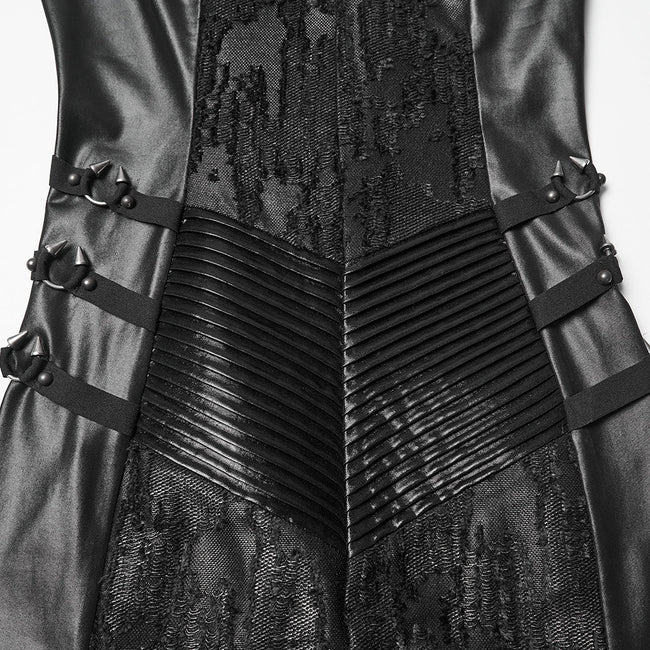 Punk Rebellious Sheer Mesh Dress