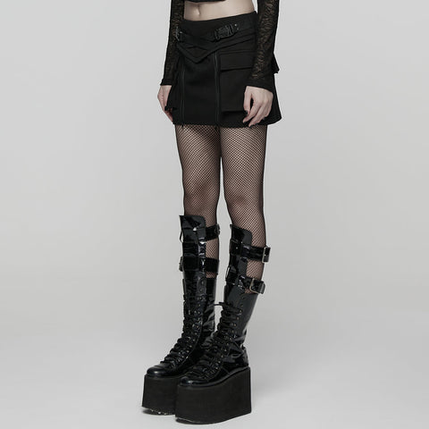 Punk Techwear Skirt