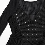 Punk Multi-layered  Irregular Dress