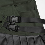 Cyberpunk one-piece Pleated Skirt