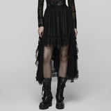 Goth Mesh Skirt