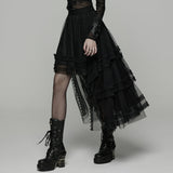 Goth Mesh Skirt