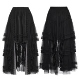Goth Mesh Skirt