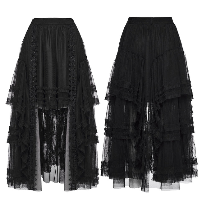 Goth Mesh Skirt