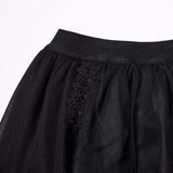Goth Mesh Skirt