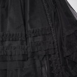 Goth Mesh Skirt