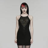 Goth sexy slip dress