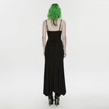 Punk Fish Scale Mesh Dress