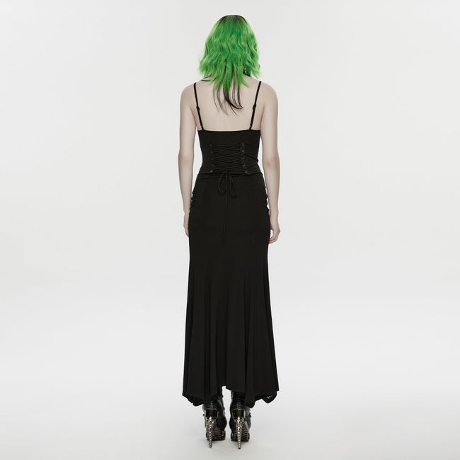 Punk Fish Scale Mesh Dress