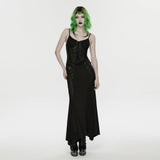 Punk Fish Scale Mesh Dress