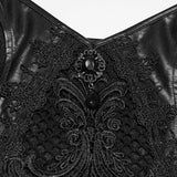 Goth Decal Visual Slip Dress