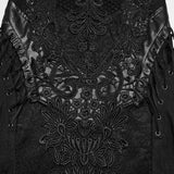 Goth Decal Visual Slip Dress