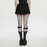 2026 Cyberpunk pleated skirt