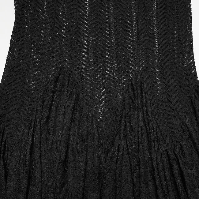 Goth Romantic Lace Layered Skirt