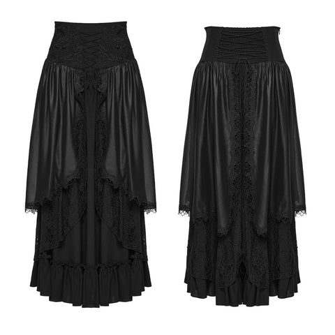 Forest Gothic Multi layered Skirt
